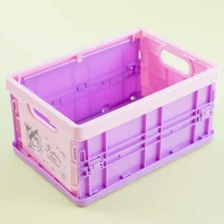 Kuromi Flowery Folding Storage Basket