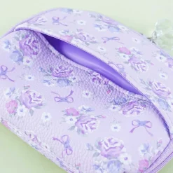 Kuromi Flowery Ribbon Pouch