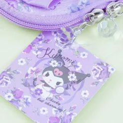 Kuromi Flowery Ribbon Pouch