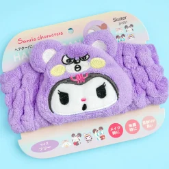 Kuromi Fluffy Bear Headband
