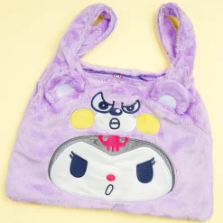 Kuromi Fluffy Bear Mini Handbag