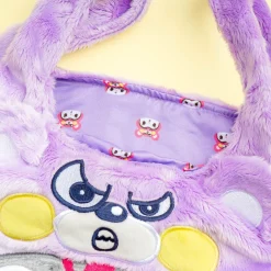 Kuromi Fluffy Bear Mini Handbag