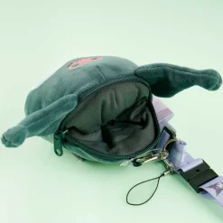 Kuromi Fluffy Coin Purse With Neck Strap