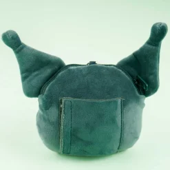 Kuromi Fluffy Coin Purse With Neck Strap