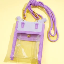 Kuromi Fluffy Face Mini Sling Bag