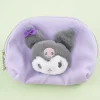 Kuromi Fluffy Face Tissue Pouch