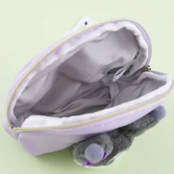 Kuromi Fluffy Face Tissue Pouch