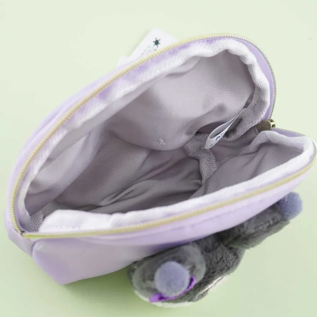 Kuromi Fluffy Face Tissue Pouch