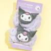 Kuromi Fluffy Hand Scrunchie Set