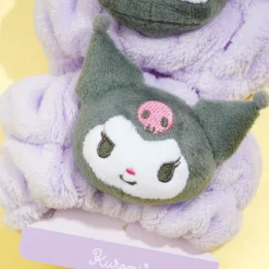 Kuromi Fluffy Hand Scrunchie Set