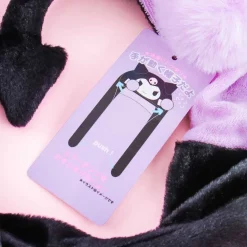 Kuromi Fluffy Hat With Movable Cheering Hands
