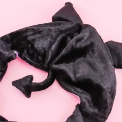 Kuromi Fluffy Hat With Movable Cheering Hands