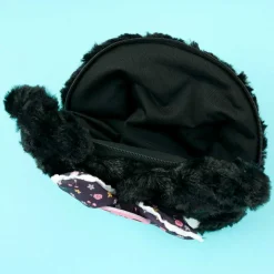 Kuromi Fluffy Plush Pouch
