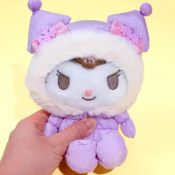 Kuromi Fluffy Winter Plushie - Small