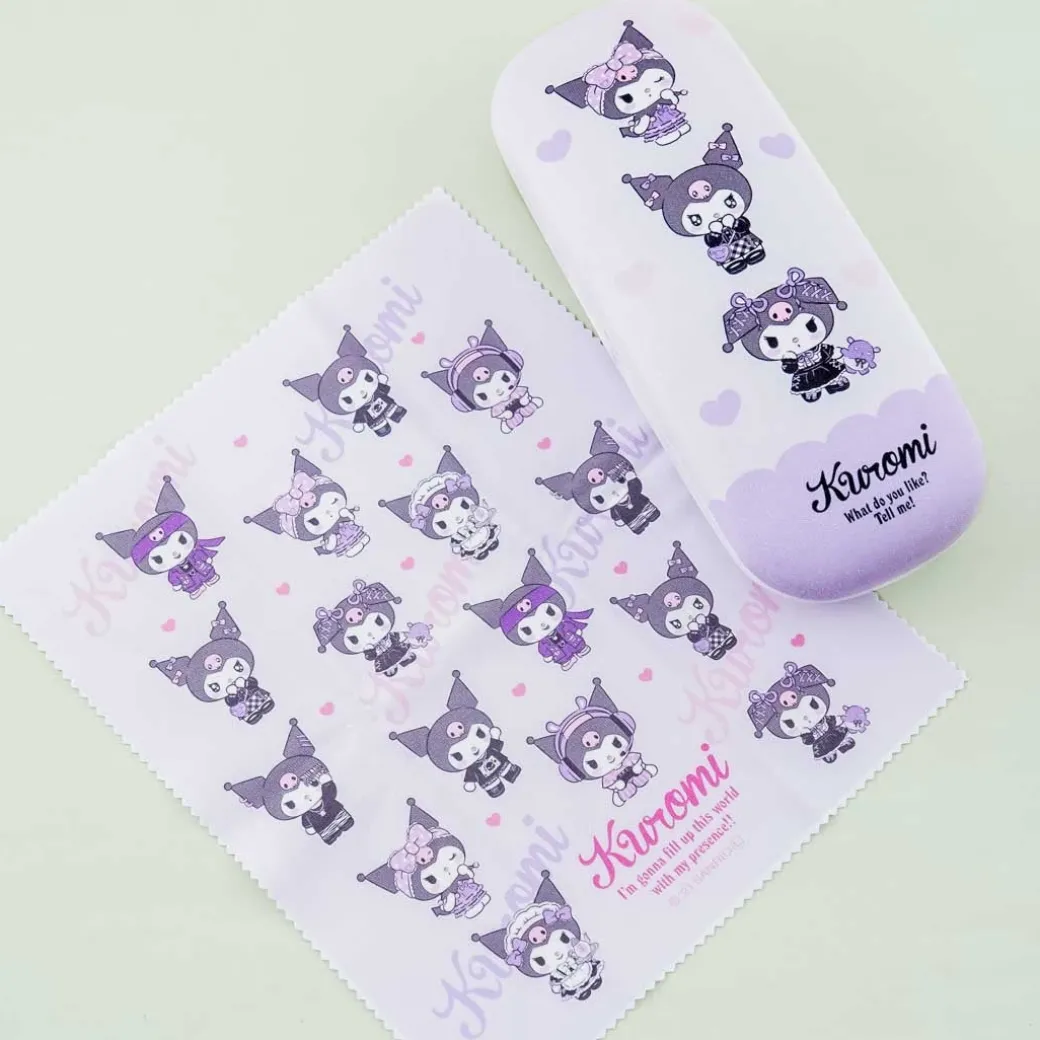 Kuromi Fun Dress-Up Eyeglass Hard Case