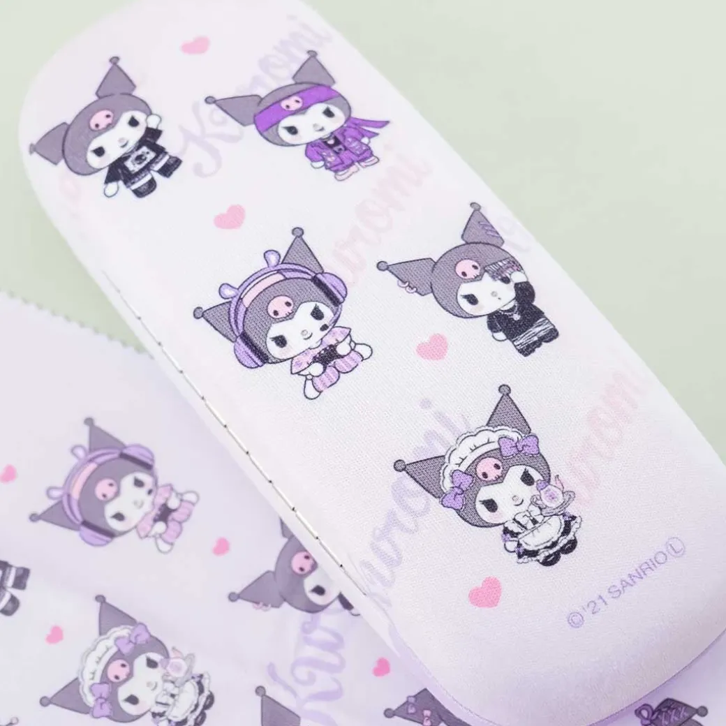 Kuromi Fun Dress-Up Eyeglass Hard Case