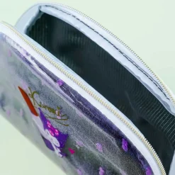 Kuromi Giant Lippie Shell-Shaped Cosmetic Pouch