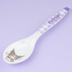 Kuromi Gingham Melamine Spoon