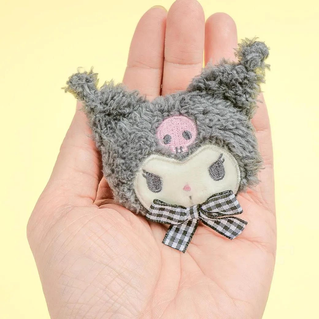 Kuromi Gingham Ribbon Hair Tie
