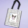 Kuromi Gingham Tote Bag