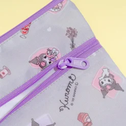 Kuromi Girly Double Zipper Pouch