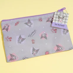 Kuromi Girly Double Zipper Pouch