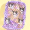Kuromi Glittery Clear Pouch