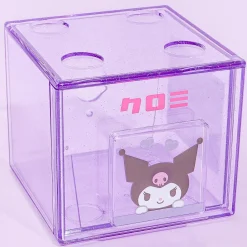 Kuromi Glittery Clear Stacking Chest