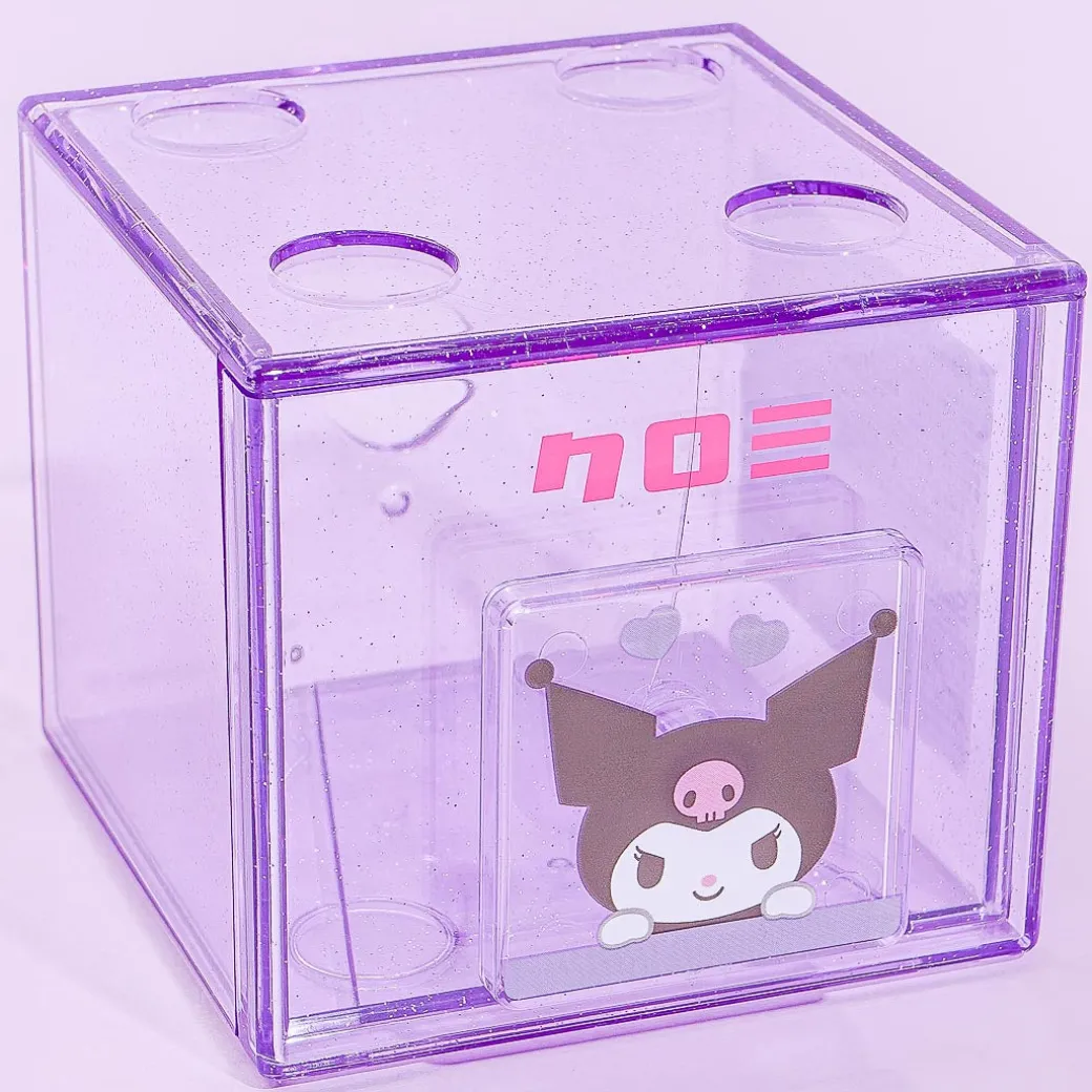 Kuromi Glittery Clear Stacking Chest