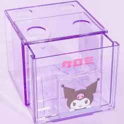 Kuromi Glittery Clear Stacking Chest