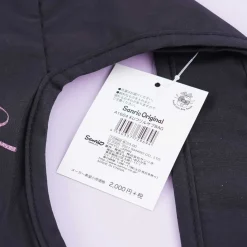 Kuromi Glittery Dream Ruffled Tote Bag