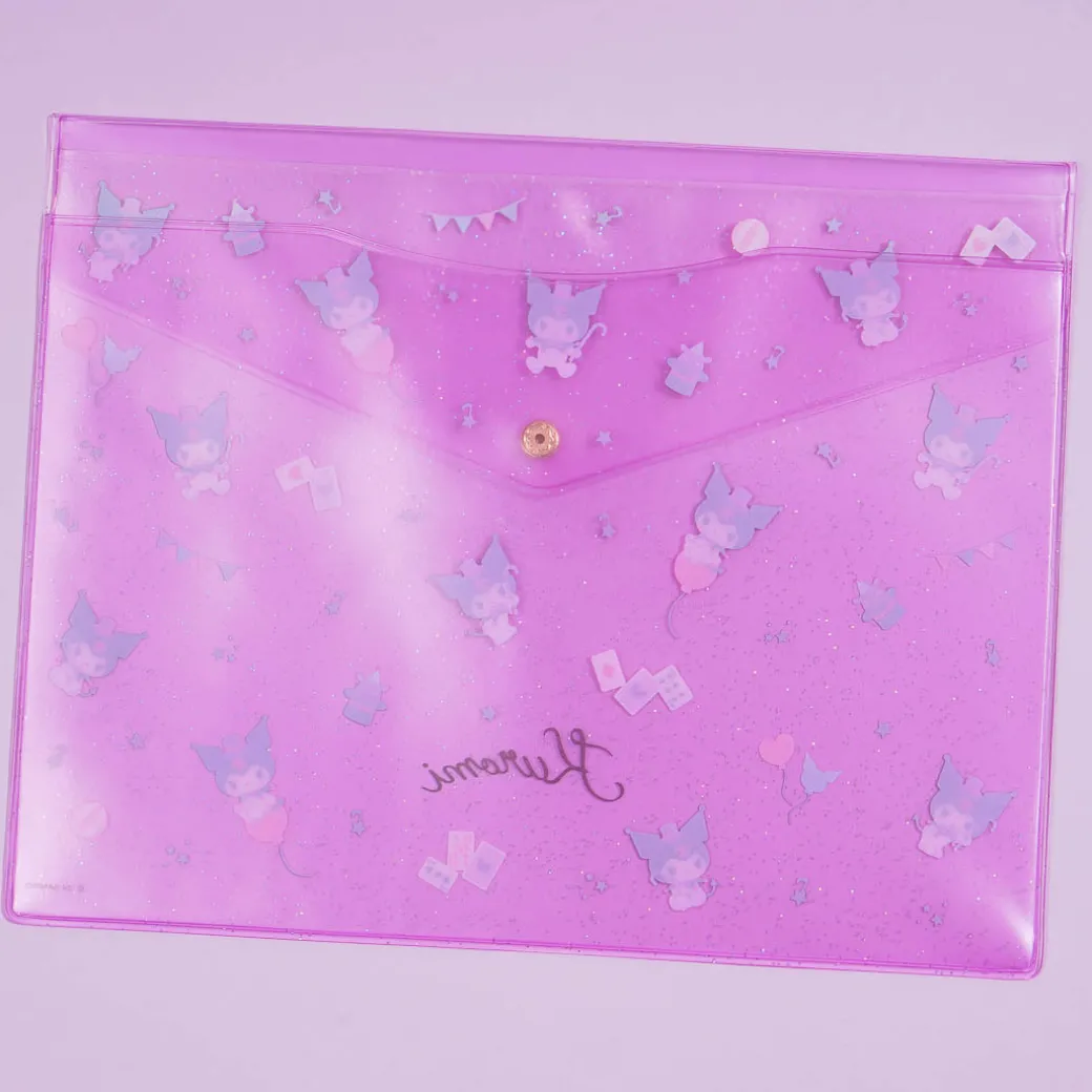 Kuromi Glittery Envelope Case