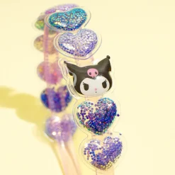 Kuromi Glittery Heart Headband