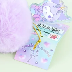 Kuromi Glittery Unicorn Furball Pen