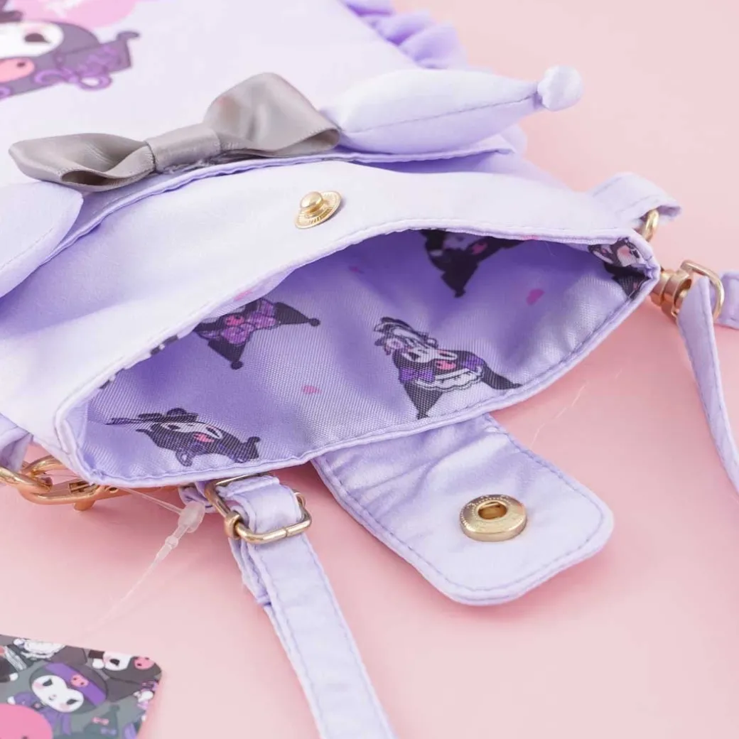 Kuromi Gothic Lolita Collection Pouch With Card Case