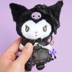 Kuromi Gothic Lolita Plushie Keychain
