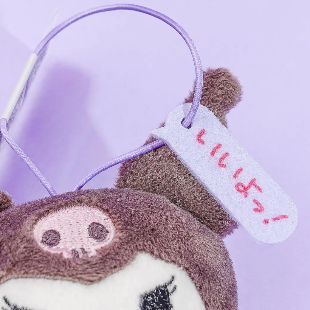 Kuromi Grinning Plushie - Medium