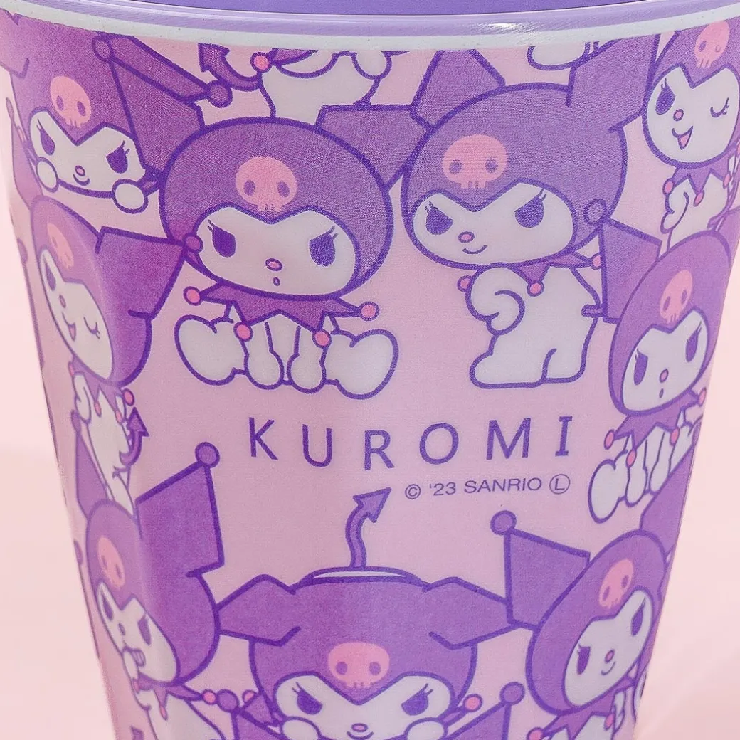 Kuromi Gyugyu Pattern Cup