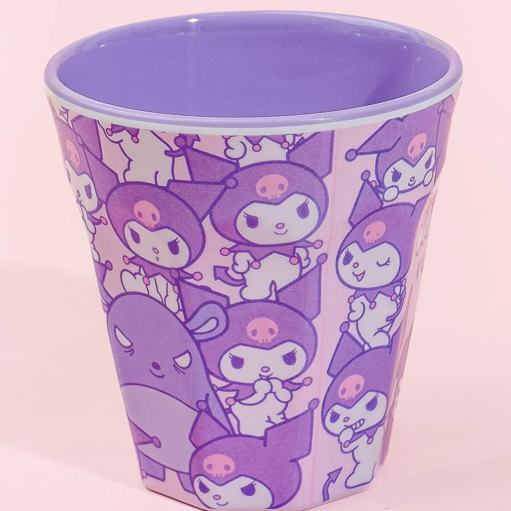 Kuromi Gyugyu Pattern Cup
