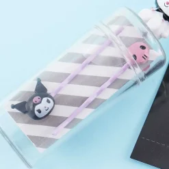 Kuromi Hair Pin Set With Clear Case