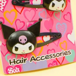 Kuromi Hair Pins - 2 pcs
