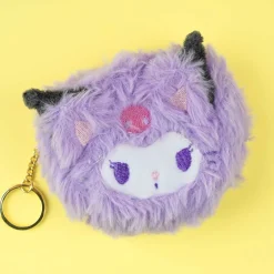 Kuromi Happy Cat Mini Face Pouch