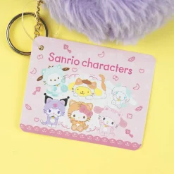 Kuromi Happy Cat Mini Face Pouch