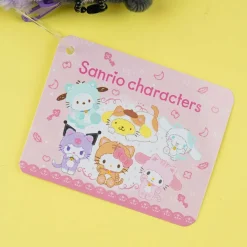 Kuromi Happy Cat Plushie Coin Purse & Bag Charm