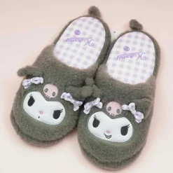 Kuromi Happy Face Slippers