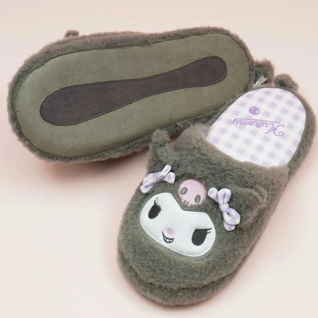 Kuromi Happy Face Slippers