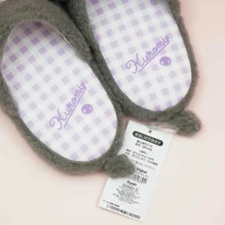 Kuromi Happy Face Slippers