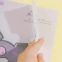 Kuromi Happy Pocket File Folder