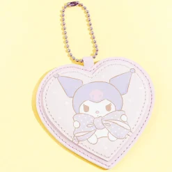 Kuromi Heart Badge Charm