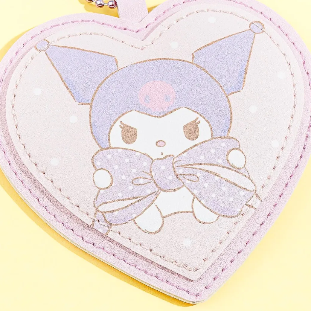 Kuromi Heart Badge Charm